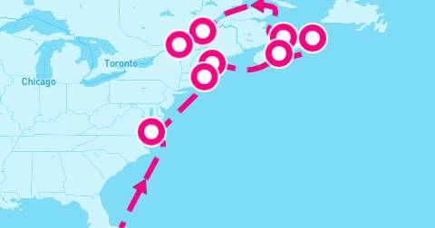 13 Night Atlantic Seaboard & Colonial New England: Montreal