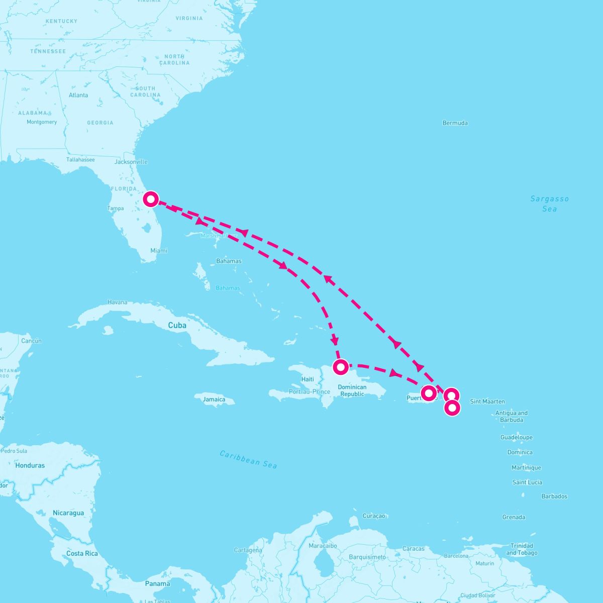 8 Night Eastern Caribbean (Port Canaveral Roundtrip)