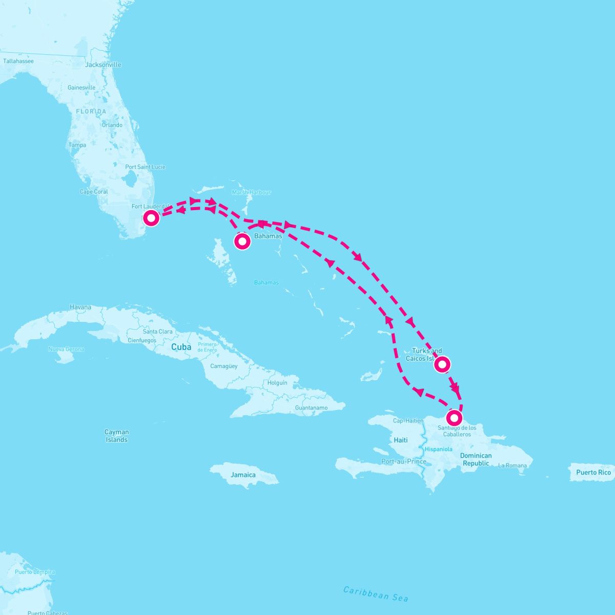 7 Night Eastern Caribbean (Miami Roundtrip)