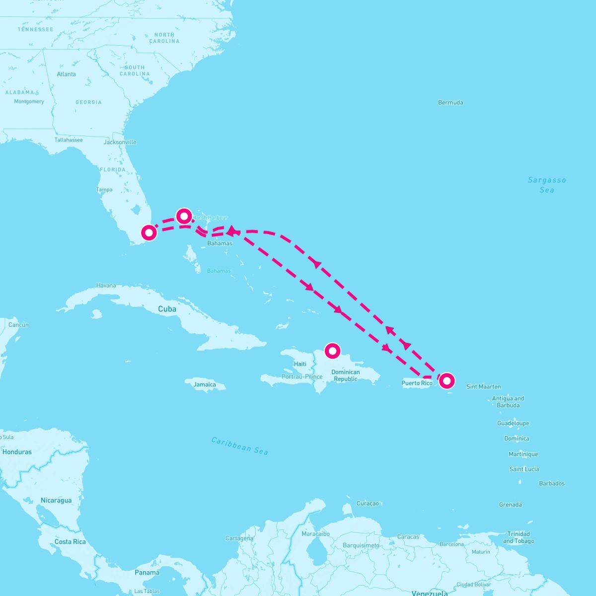 7 Night Eastern Caribbean (Miami Roundtrip)