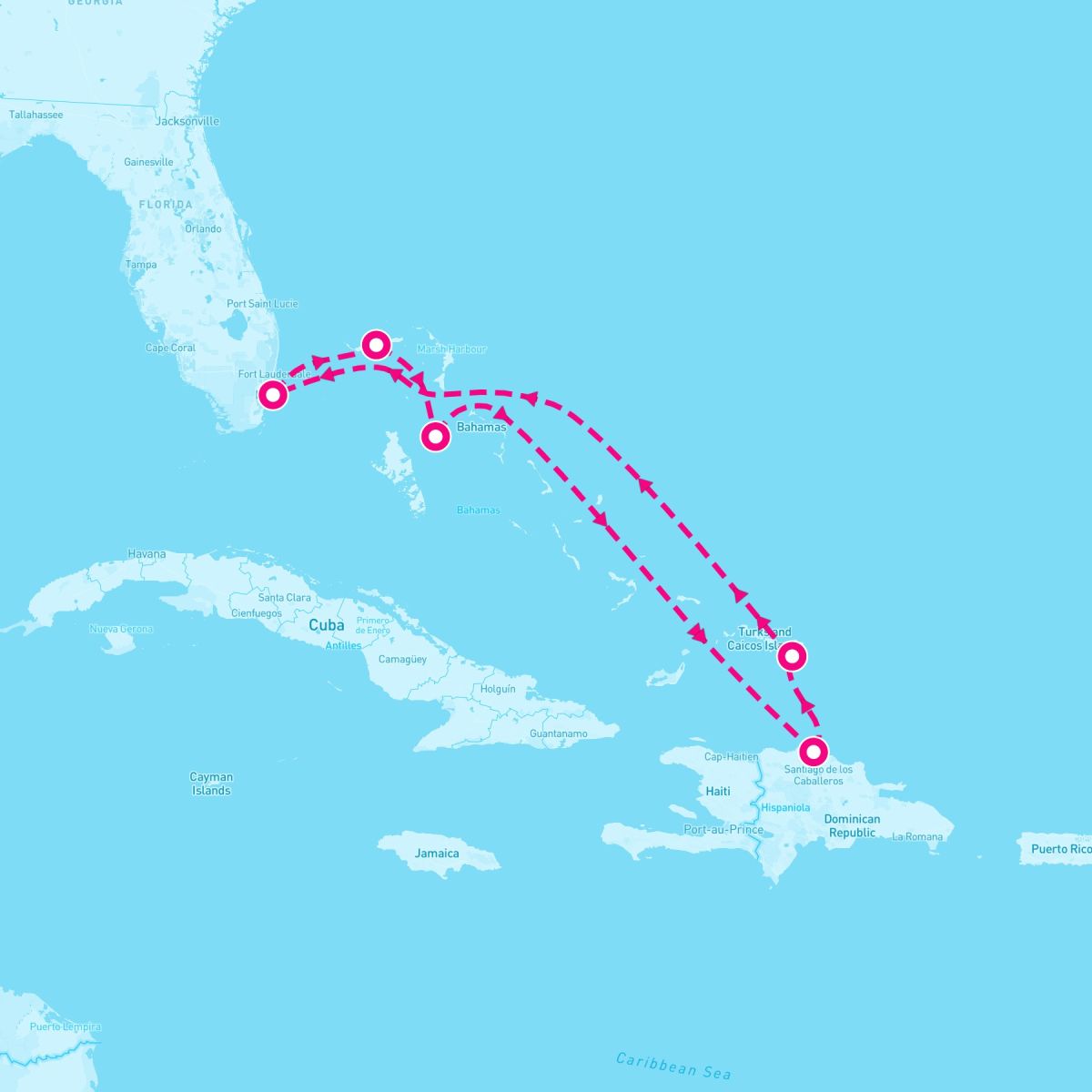 7 Night Eastern Caribbean (Miami Roundtrip)