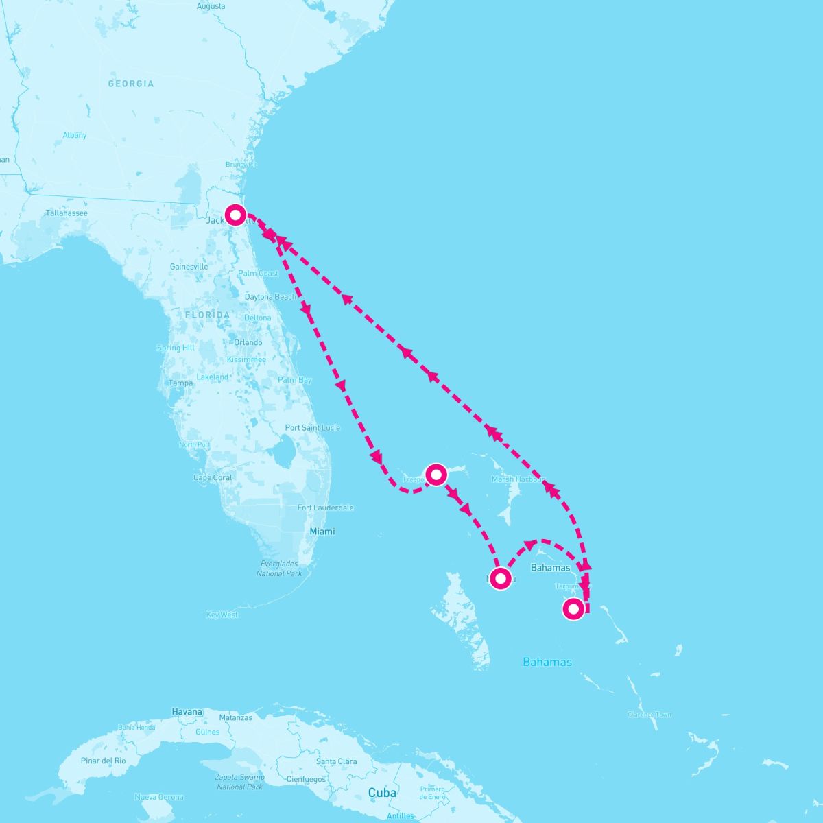6 Night Bahamas (Jacksonville Roundtrip)