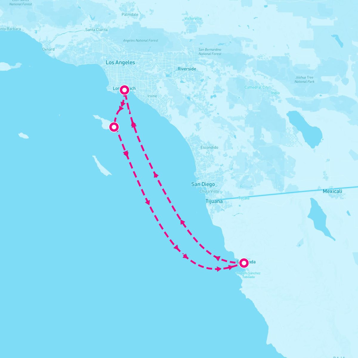 4 Night Catalina & Baja Mexico (Los Angeles Roundtrip)