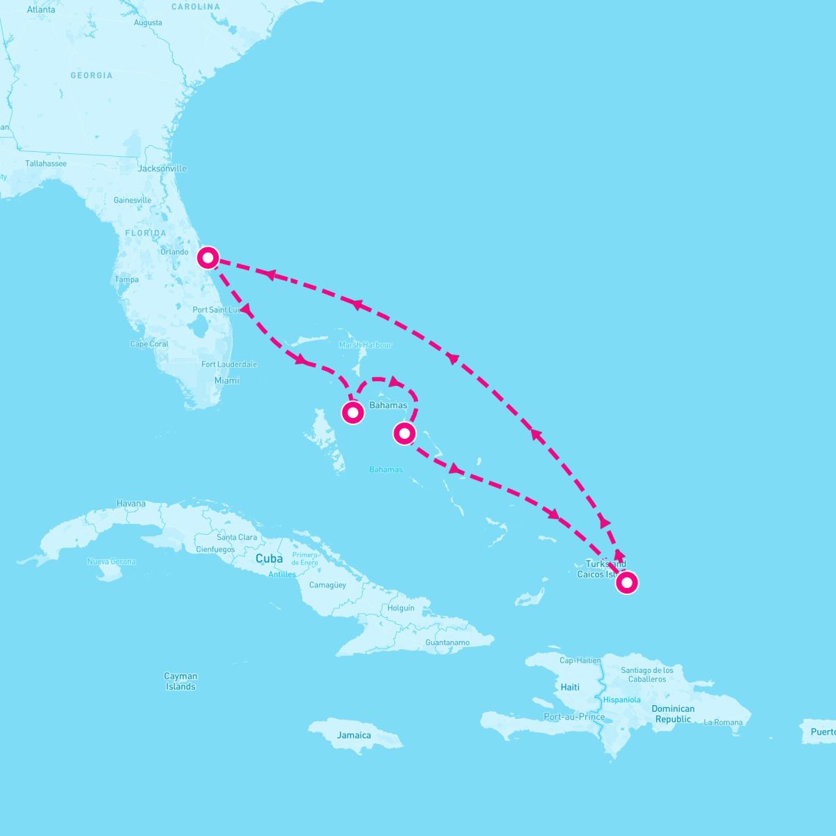 5 Night Eastern Caribbean (Port Canaveral Roundtrip)