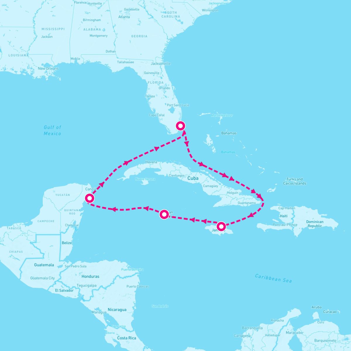 6 Night Western Caribbean (Miami Roundtrip)