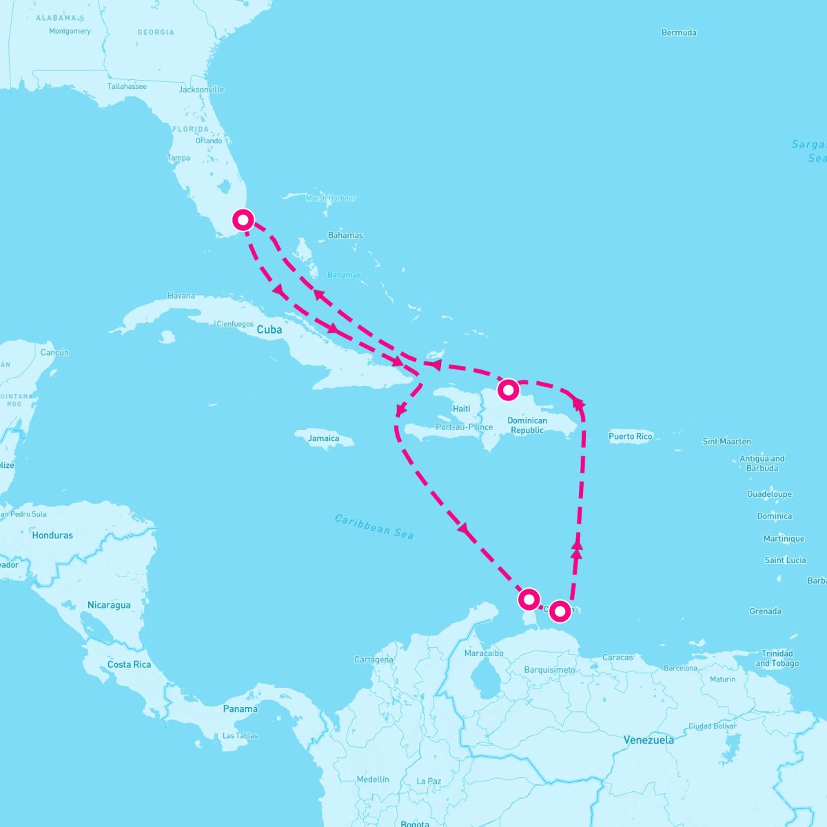 8 Night Southern Caribbean (Miami Roundtrip)
