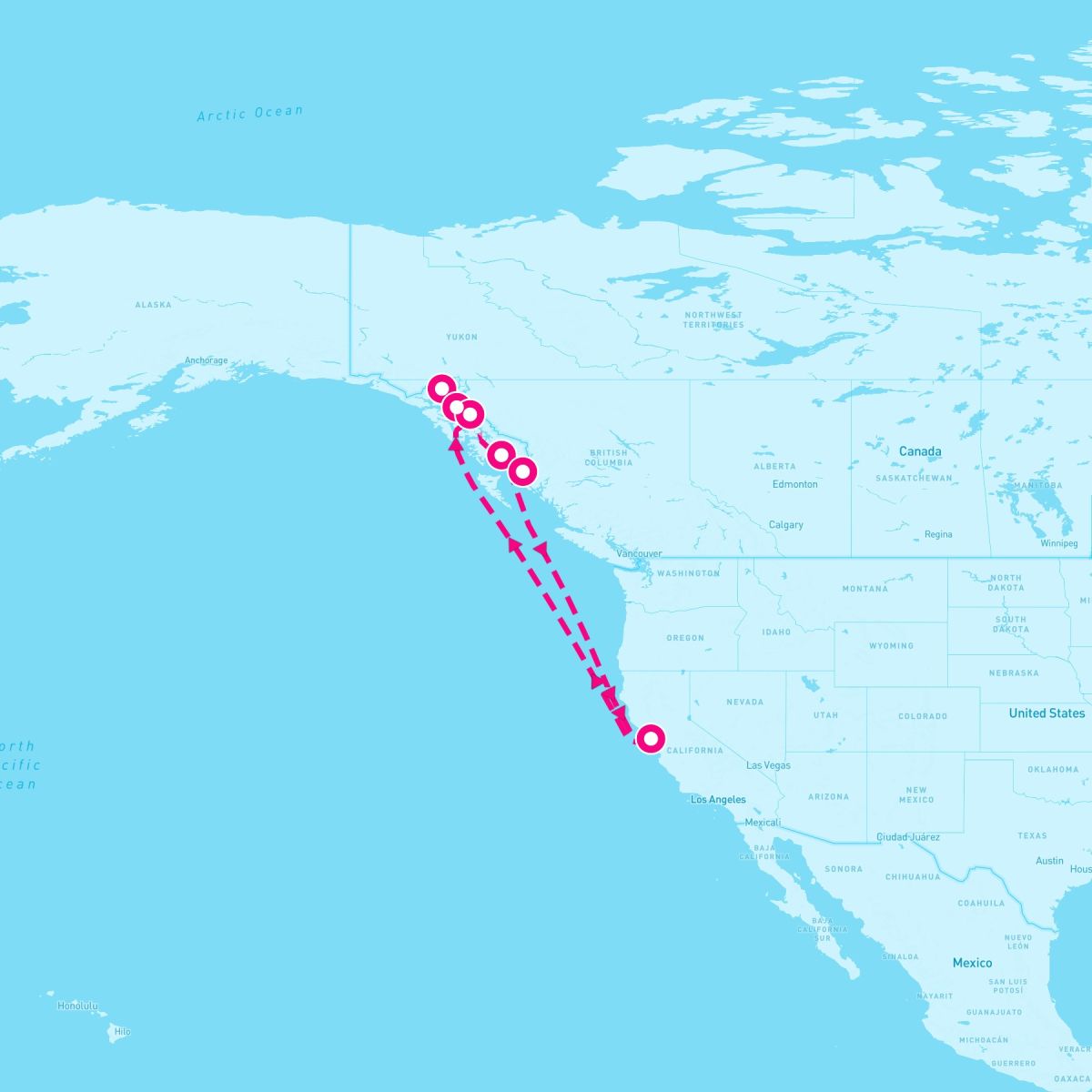 10 Night Alaska (San Francisco Roundtrip)