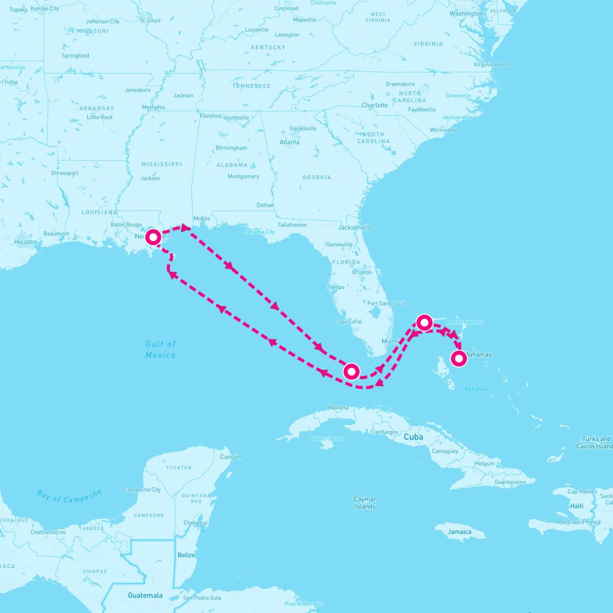 7 Night Eastern Caribbean (New Orleans Roundtrip)