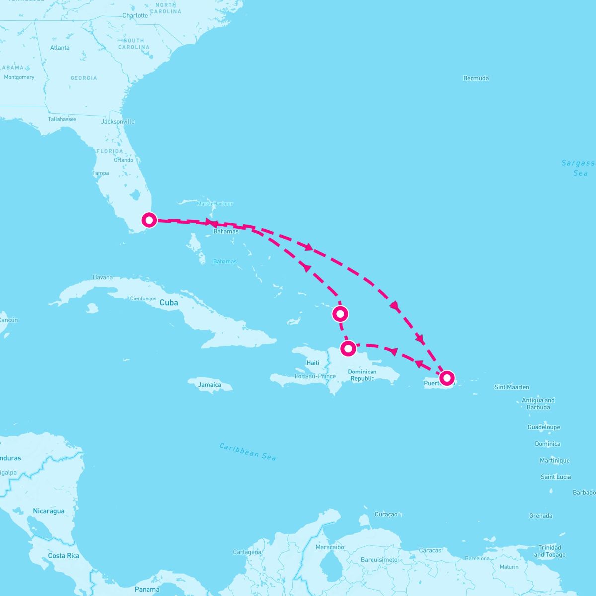 7 Night Eastern Caribbean (Miami Roundtrip)