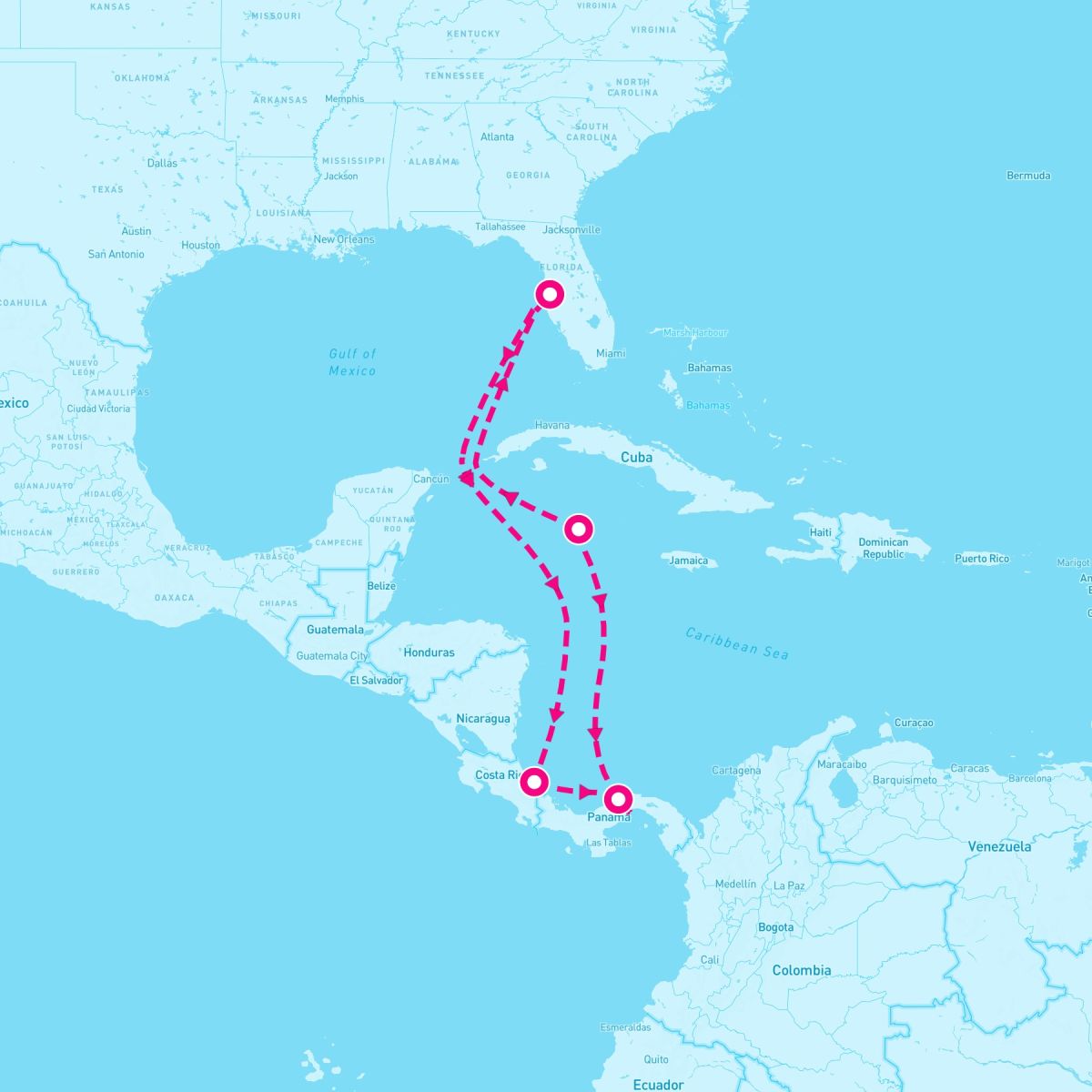 8 Night Panama Canal (Tampa Roundtrip)