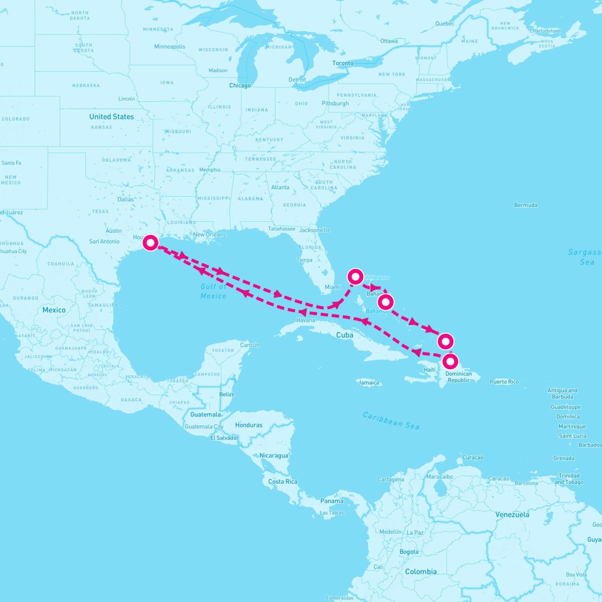 10 Night Eastern Caribbean (Galveston Roundtrip)
