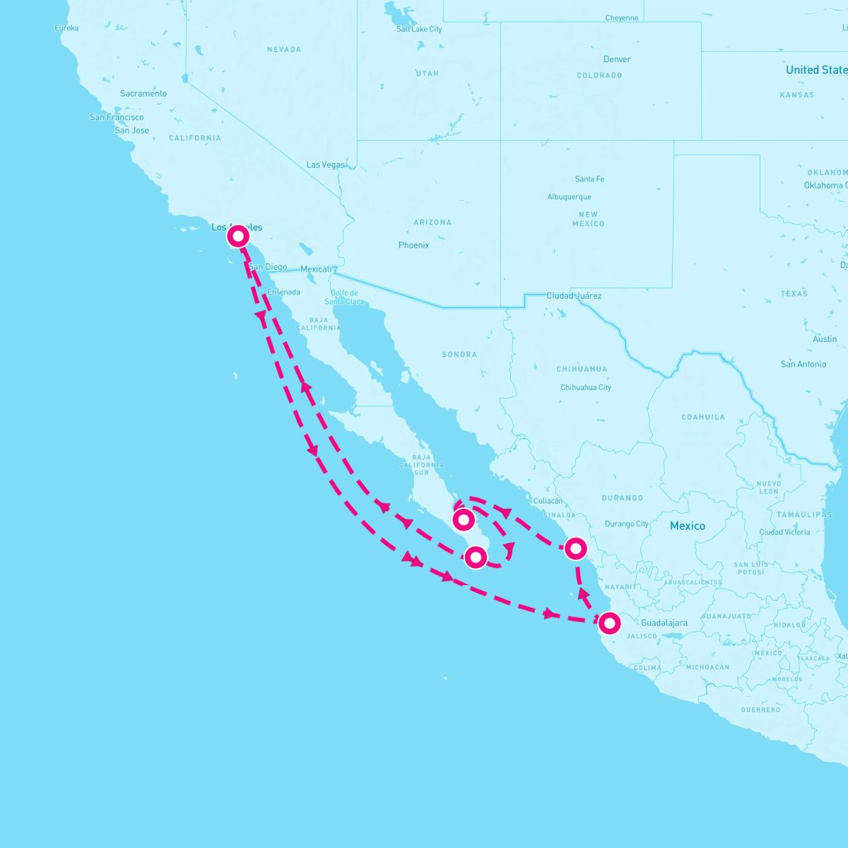 8 Night Mexican Riviera (Los Angeles Roundtrip)