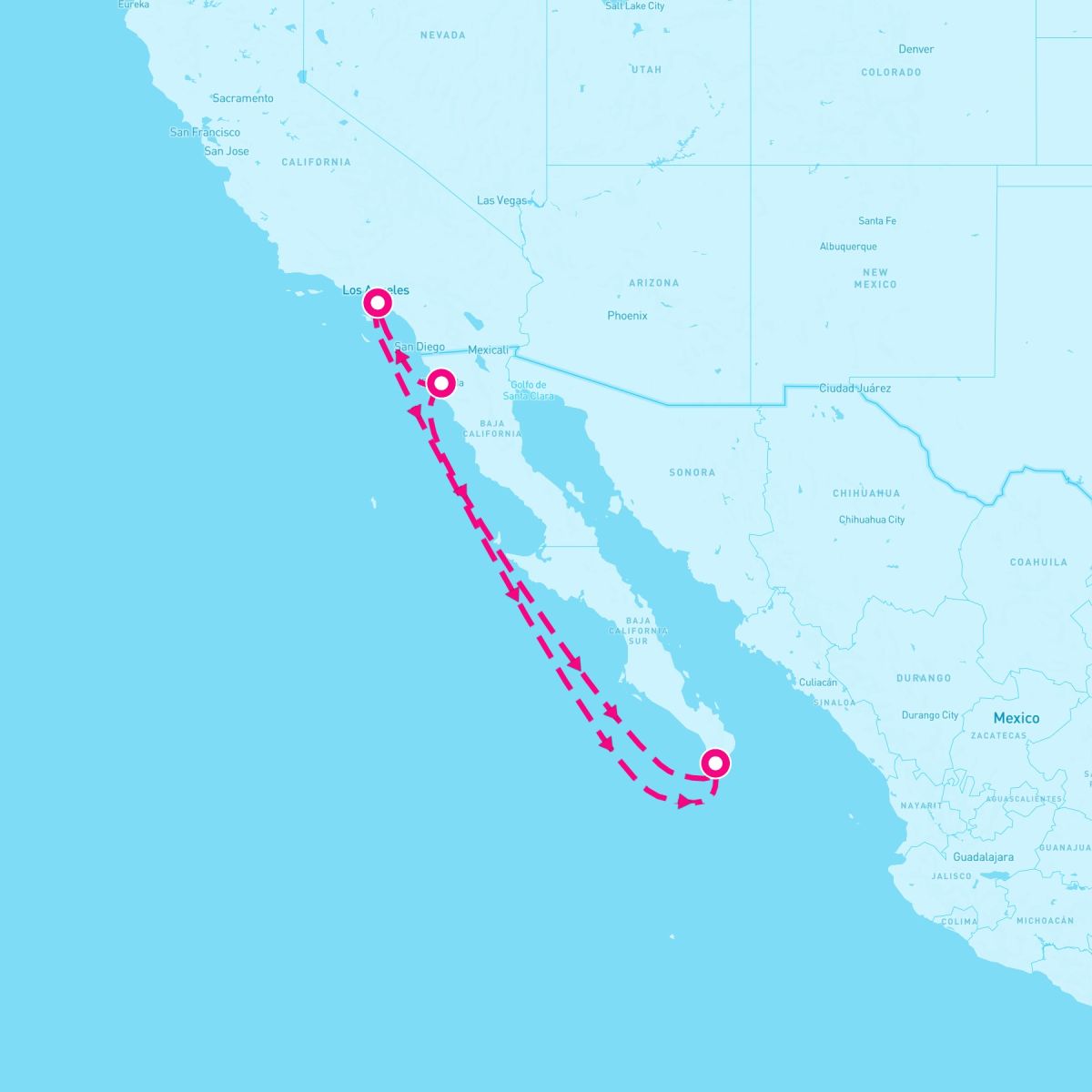 6 Night Mexican Riviera (Los Angeles Roundtrip)