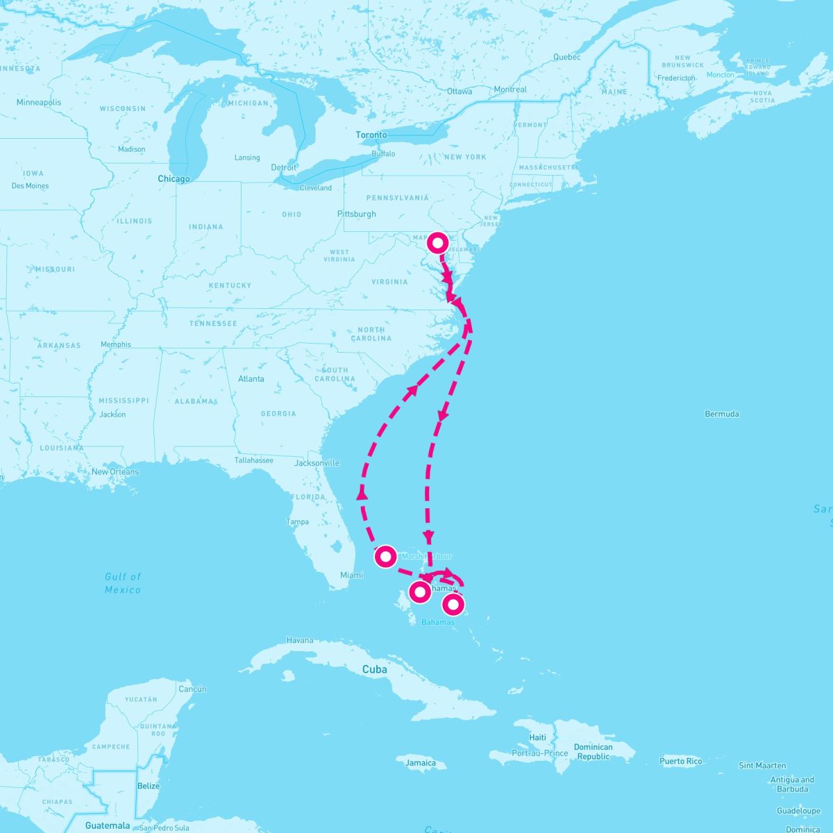 7 Night Bahamas (Baltimore Roundtrip)