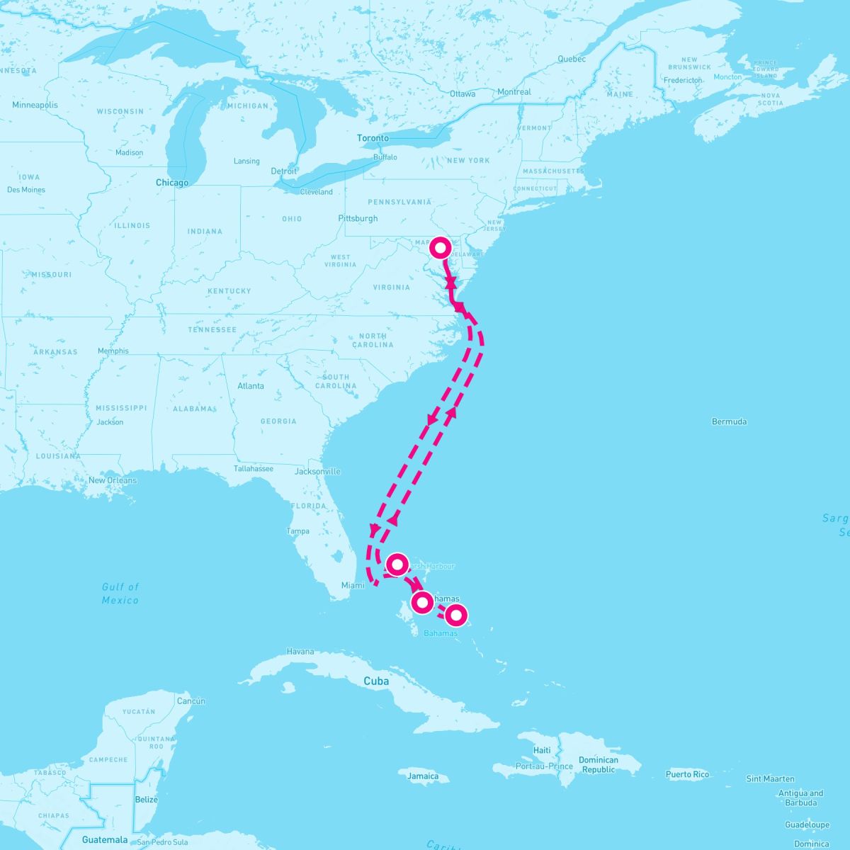 7 Night Bahamas (Baltimore Roundtrip)