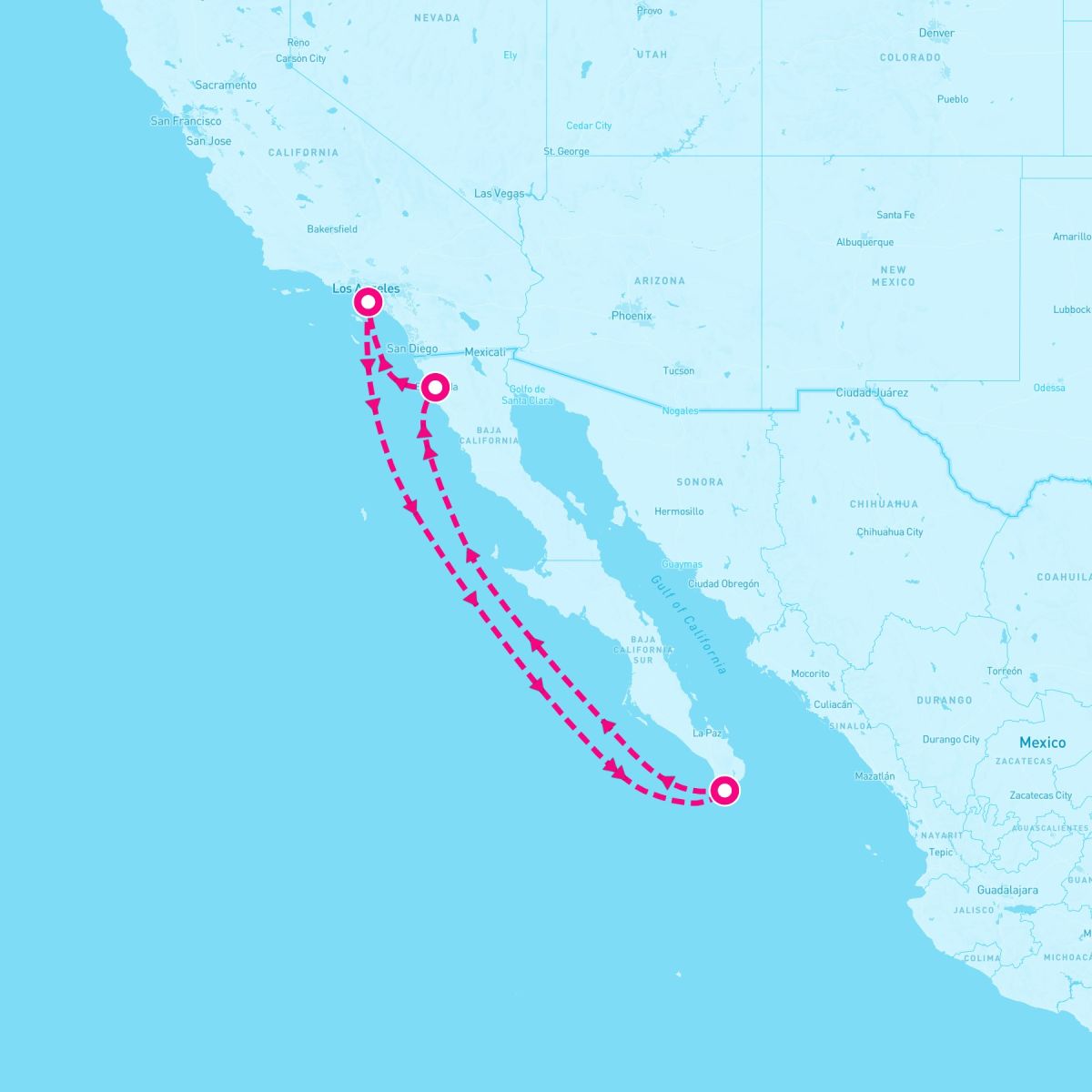 5 Night Mexican Riviera (Los Angeles Roundtrip)