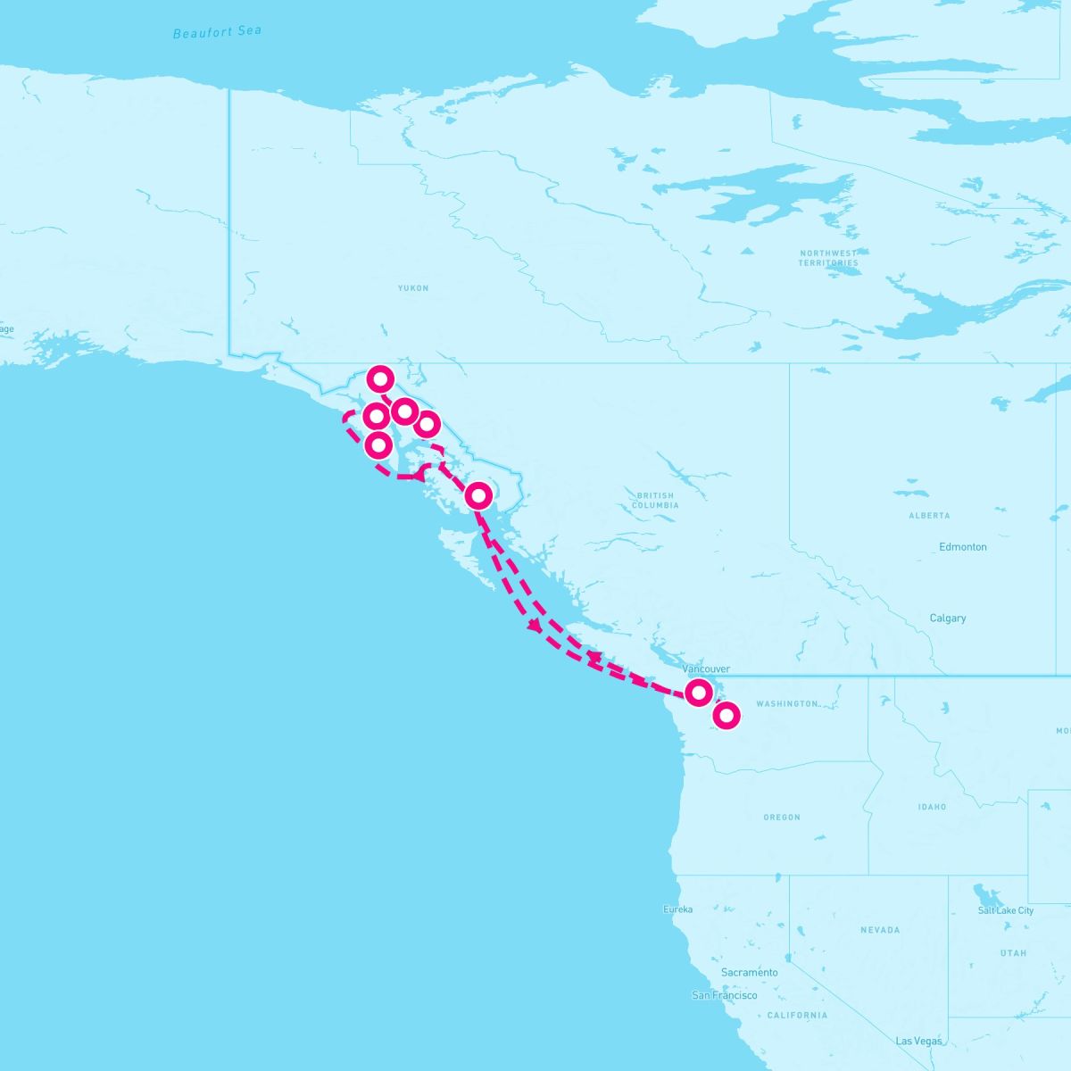 10 Night Carnival Journeys: Alaska (Seattle Roundtrip)