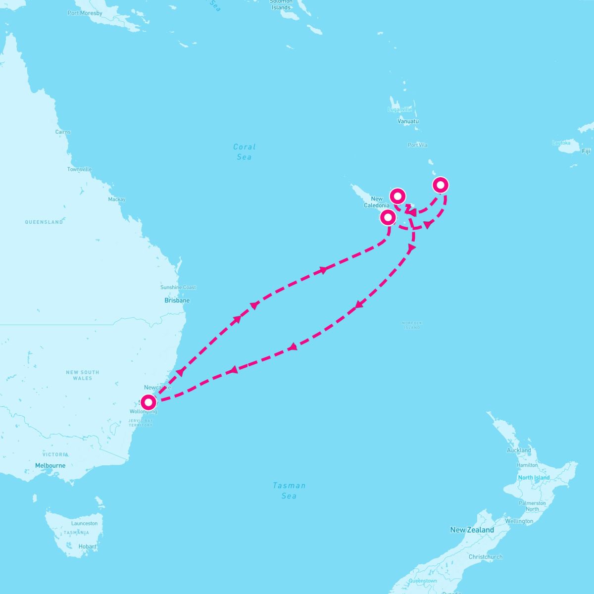 9 Night South Pacific (Sydney Roundtrip)