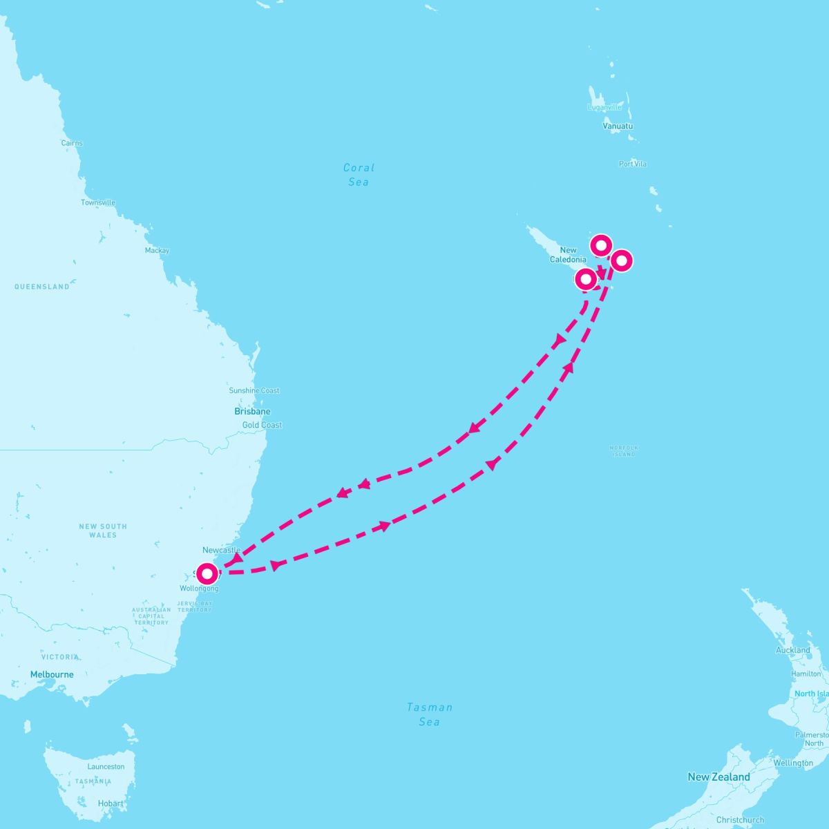 8 Night South Pacific (Sydney Roundtrip)