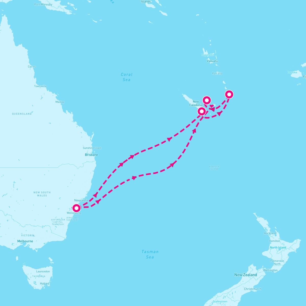9 Night Vanuatu & New Caledonia (Sydney Roundtrip)