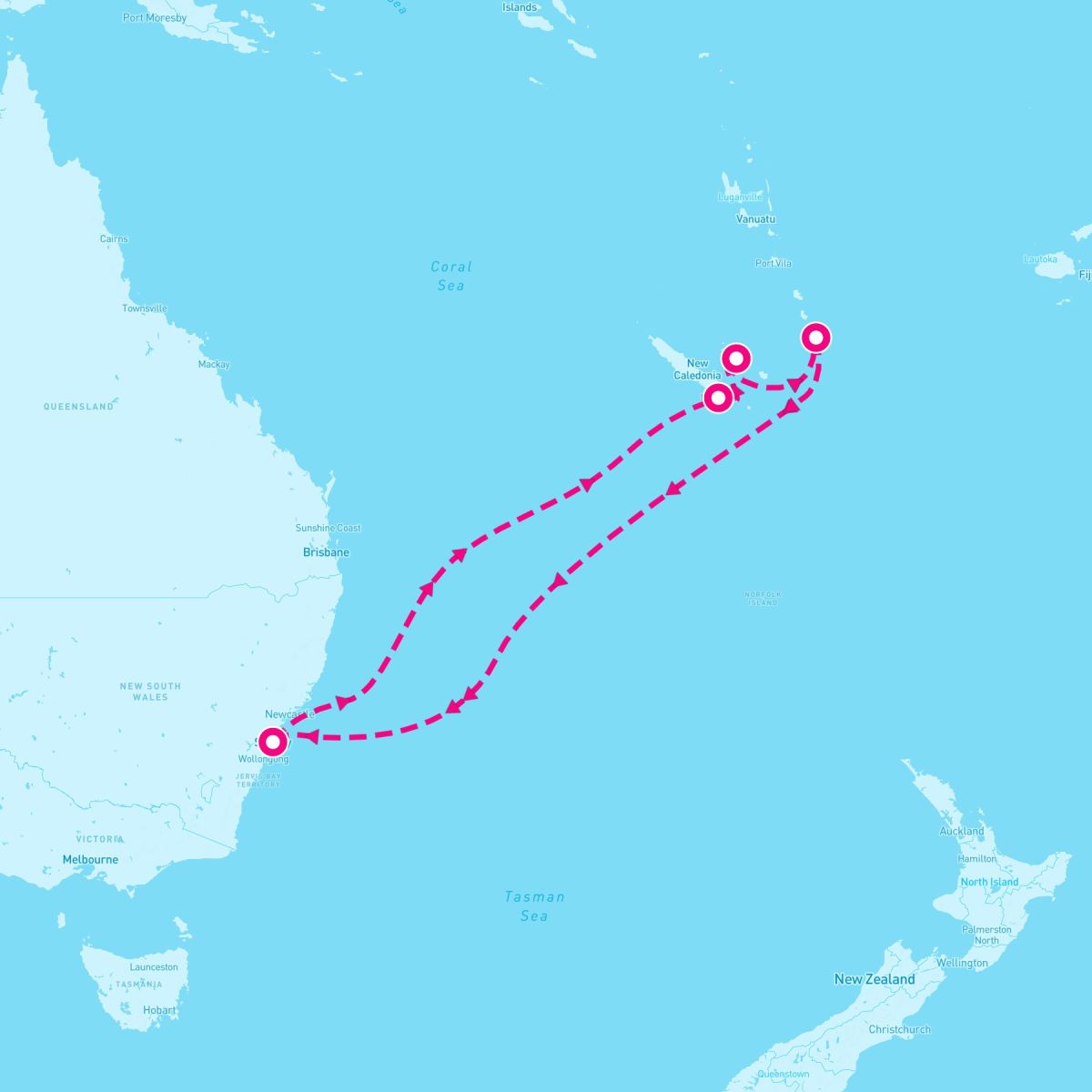 9 Night Vanuatu & New Caledonia (Sydney Roundtrip)