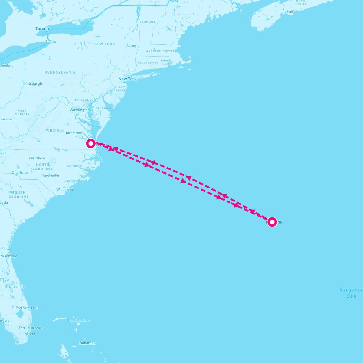 6 Night Bermuda (Norfolk Roundtrip)