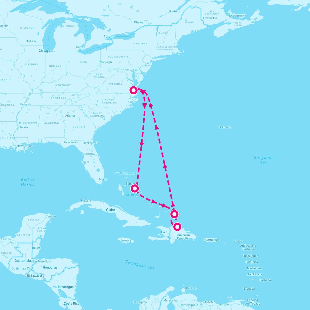 8 Night Eastern Caribbean (Norfolk Roundtrip)