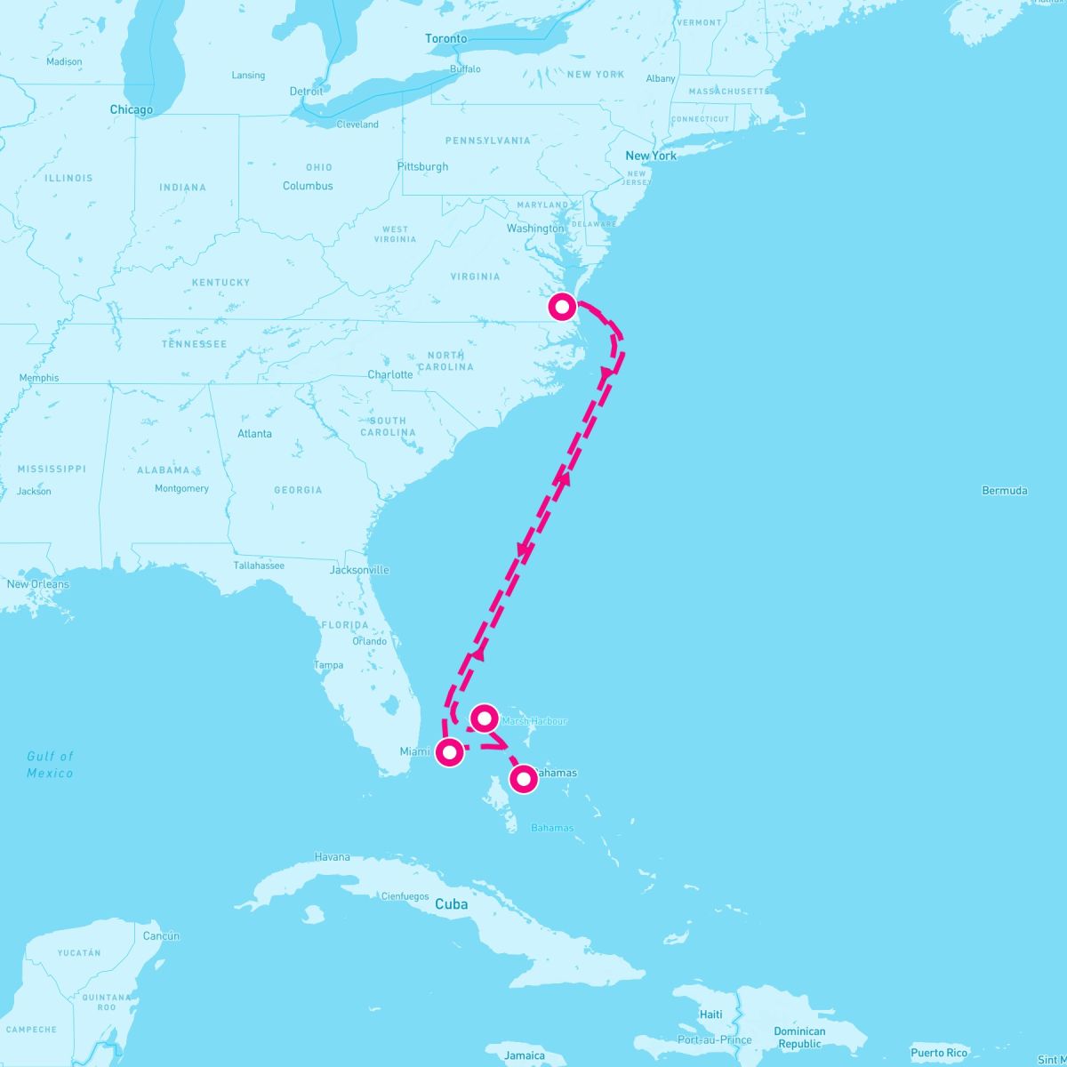 6 Night Bahamas (Norfolk Roundtrip)