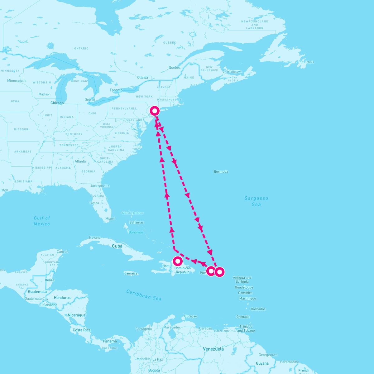 9 Night Eastern Caribbean (New York Roundtrip)