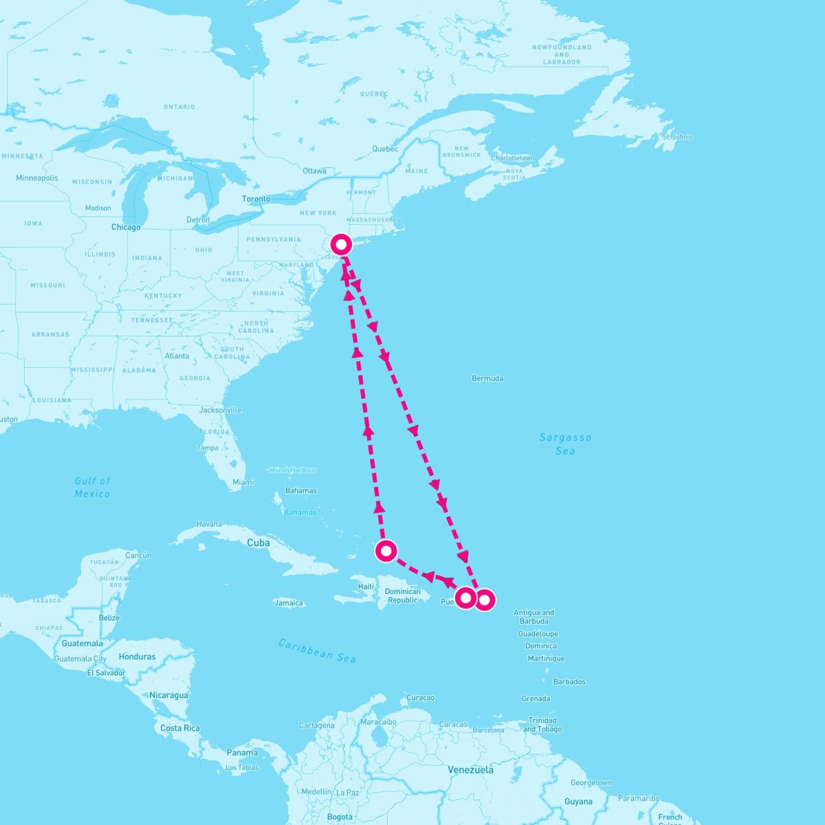 9 Night Eastern Caribbean (New York Roundtrip)