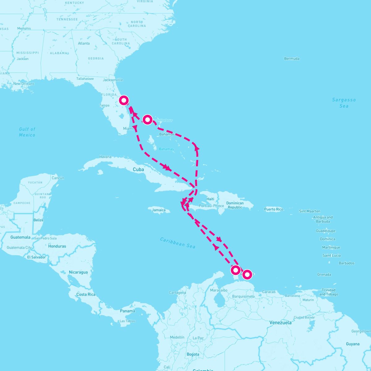 8 Night Southern Caribbean (Port Canaveral Roundtrip)