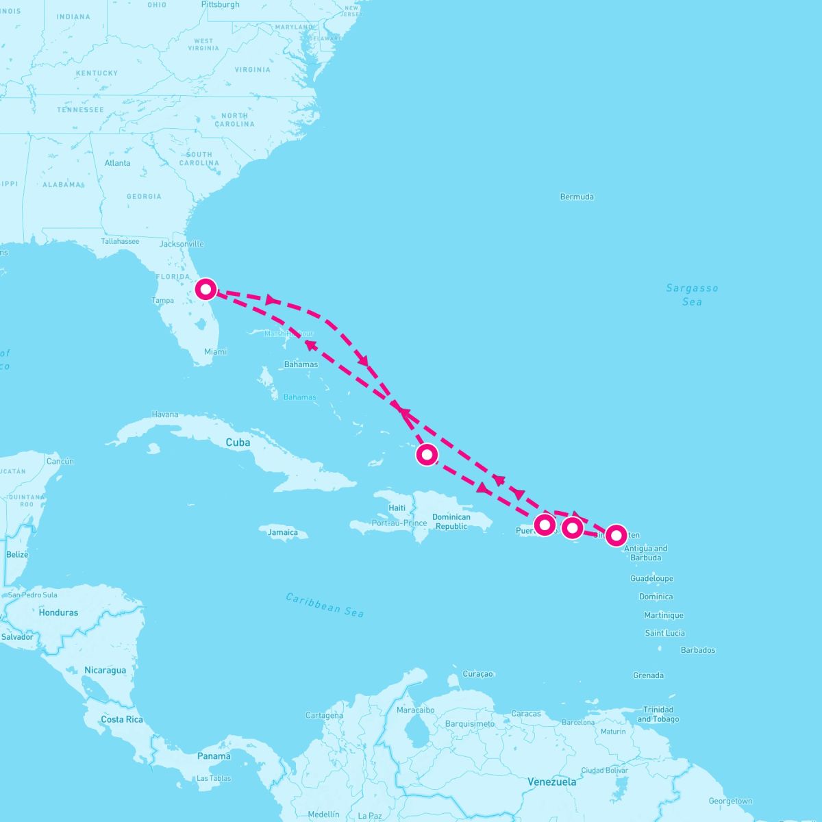 8 Night Eastern Caribbean (Port Canaveral Roundtrip)