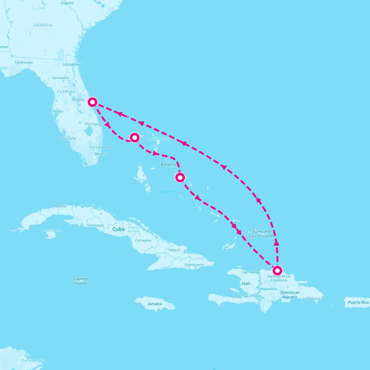 6 Night Eastern Caribbean (Port Canaveral Roundtrip)