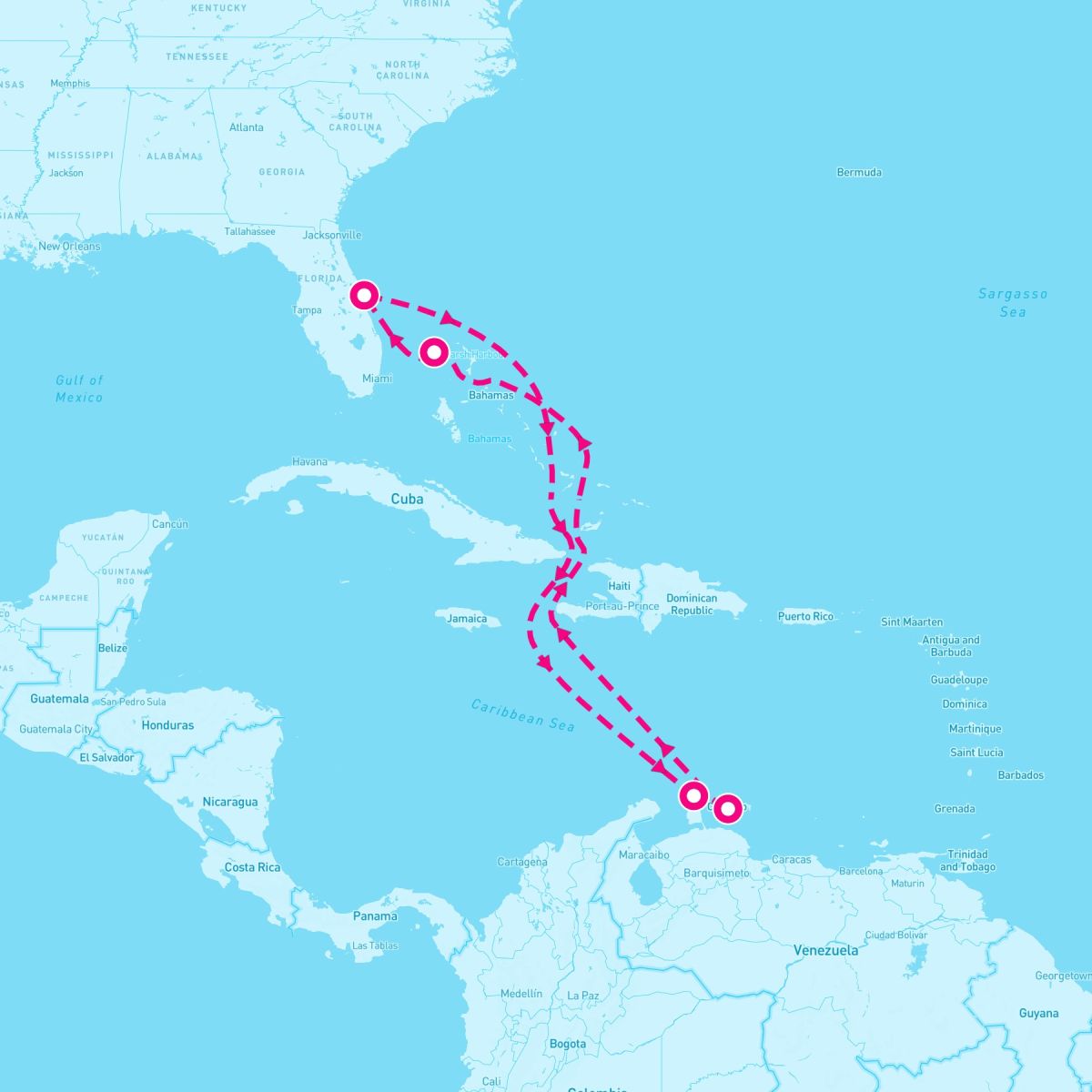 8 Night Southern Caribbean (Port Canaveral Roundtrip)