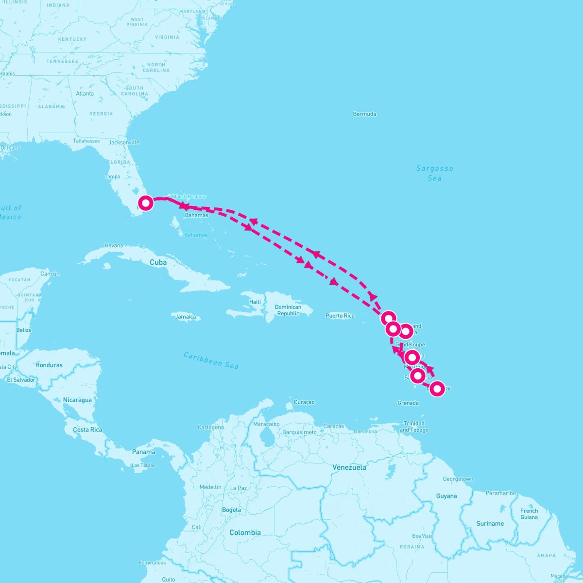 11 Night Best Of Southern Caribbean (Ft. Lauderdale Roundtrip)