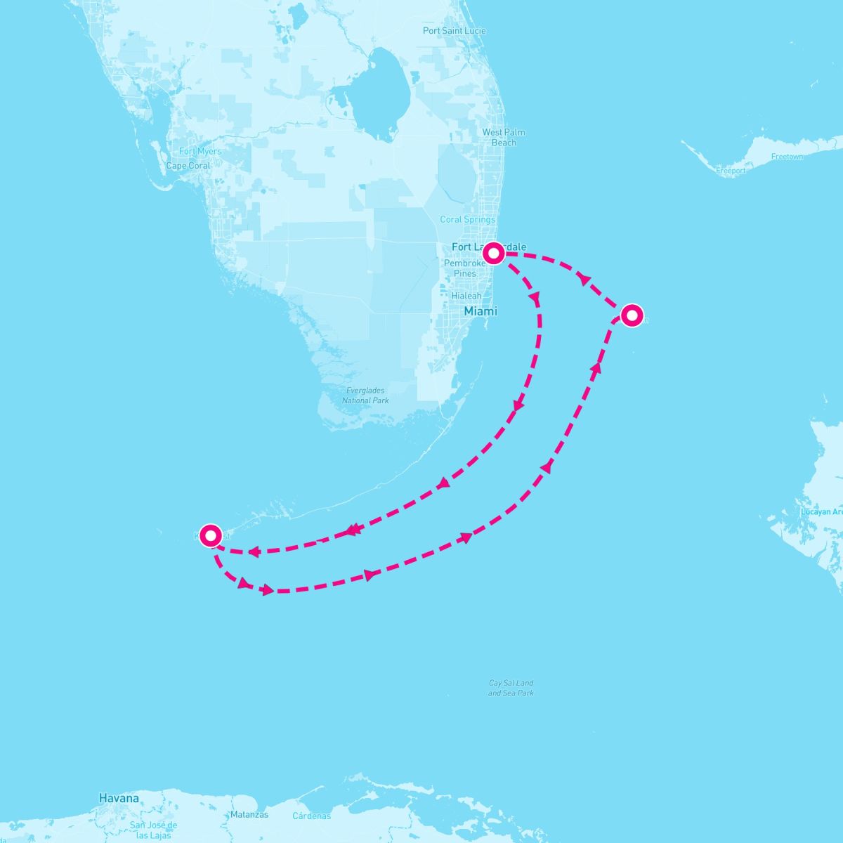 3 Night Key West & Bahamas (Ft. Lauderdale Roundtrip)