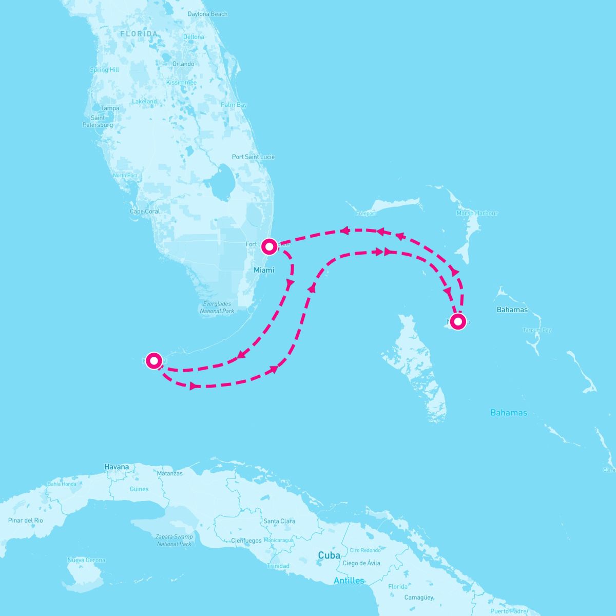 4 Night Key West & Bahamas (Ft. Lauderdale Roundtrip)