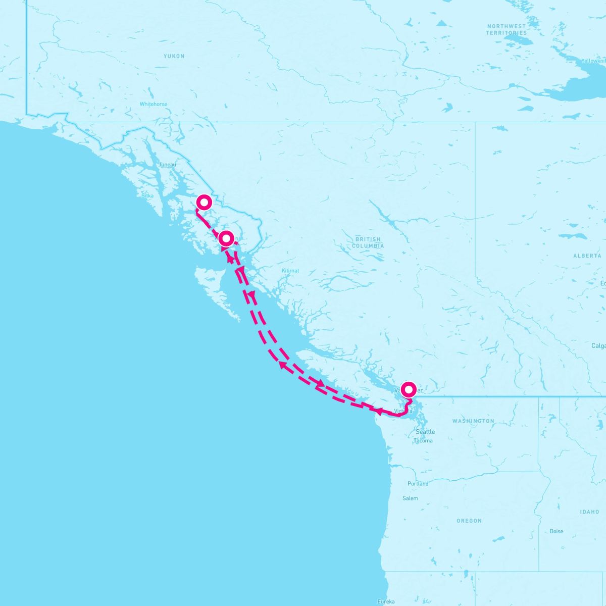 5 Night Alaska (Vancouver Roundtrip)