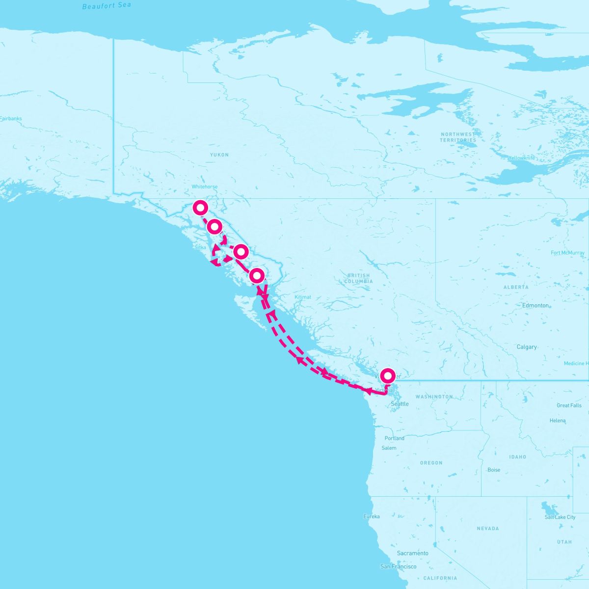 7 Night Alaskan Voyage (Vancouver Roundtrip)