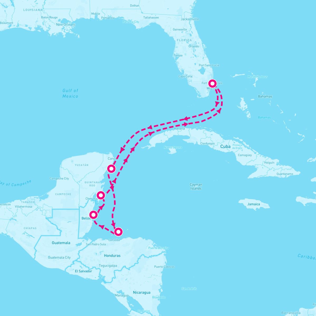 7 Night Western Caribbean With Mexico (Ft. Lauderdale Roundtrip)