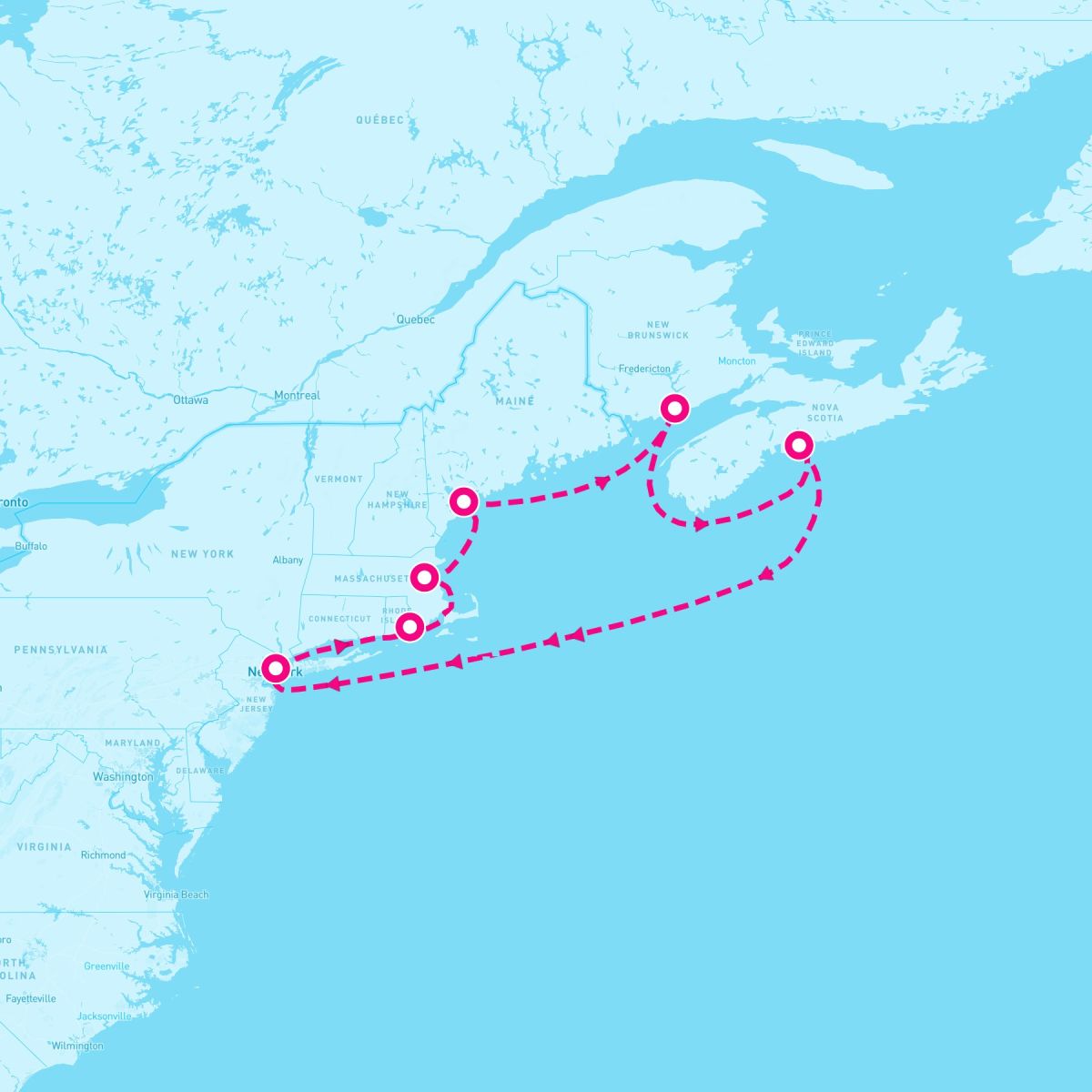 7 Night Canada & New England (New York Roundtrip)