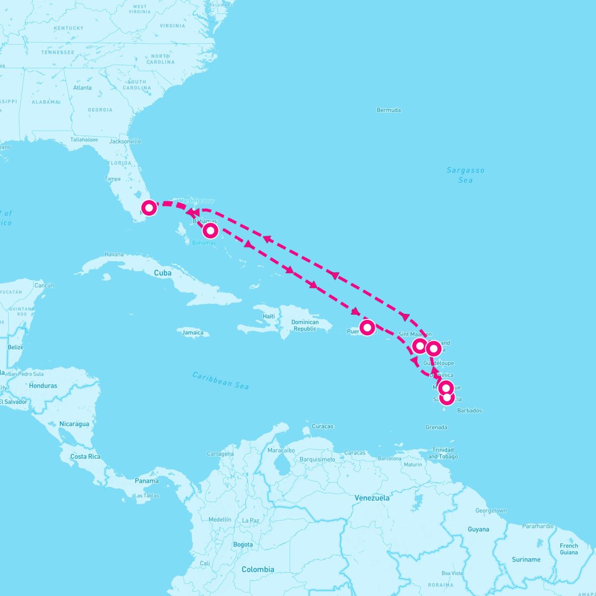 10 Night Southern Caribbean With Martinique Holiday (Ft. Lauderdale Roundtrip)