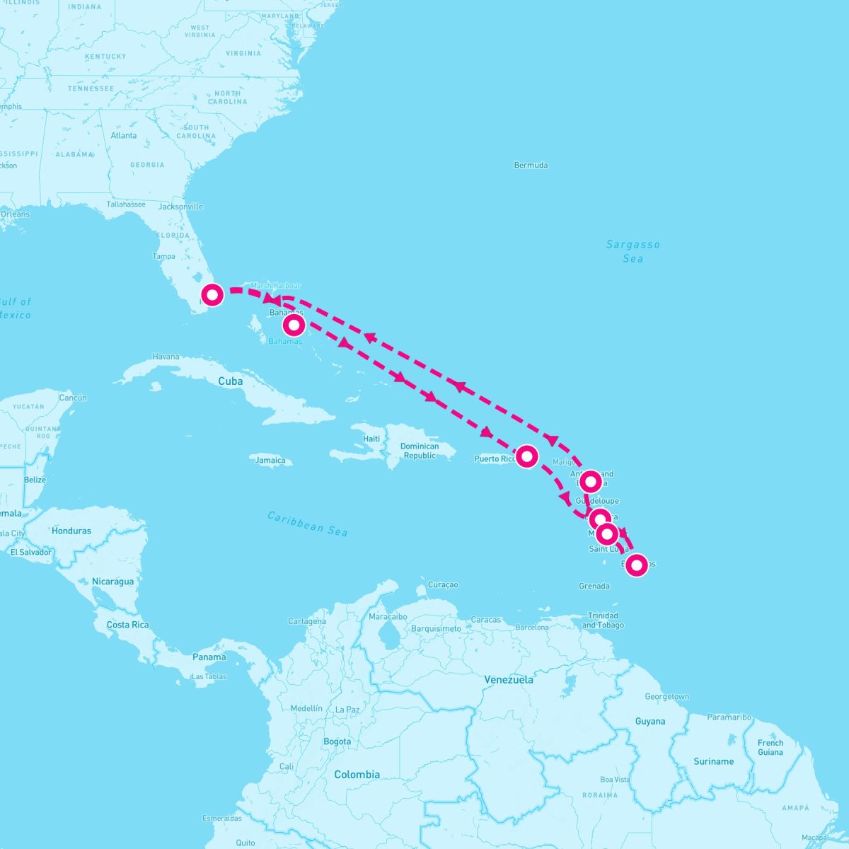 10 Night Southern Caribbean With Martinique (Ft. Lauderdale Roundtrip)
