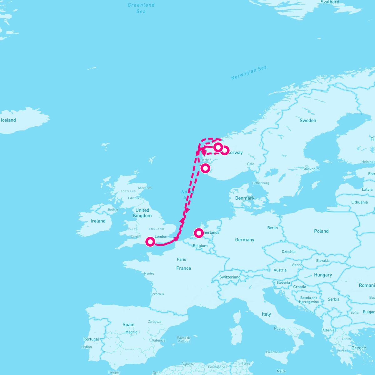 7 Night Norwegian Fjords (Southampton Roundtrip)