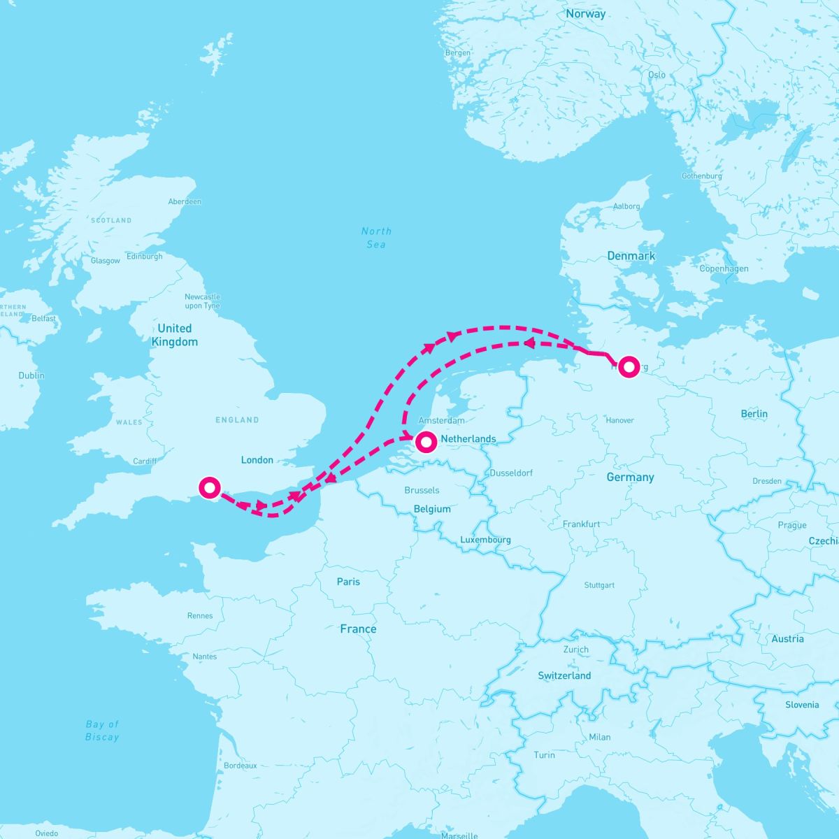 5 Night Hamburg & Rotterdam (Southampton Roundtrip)
