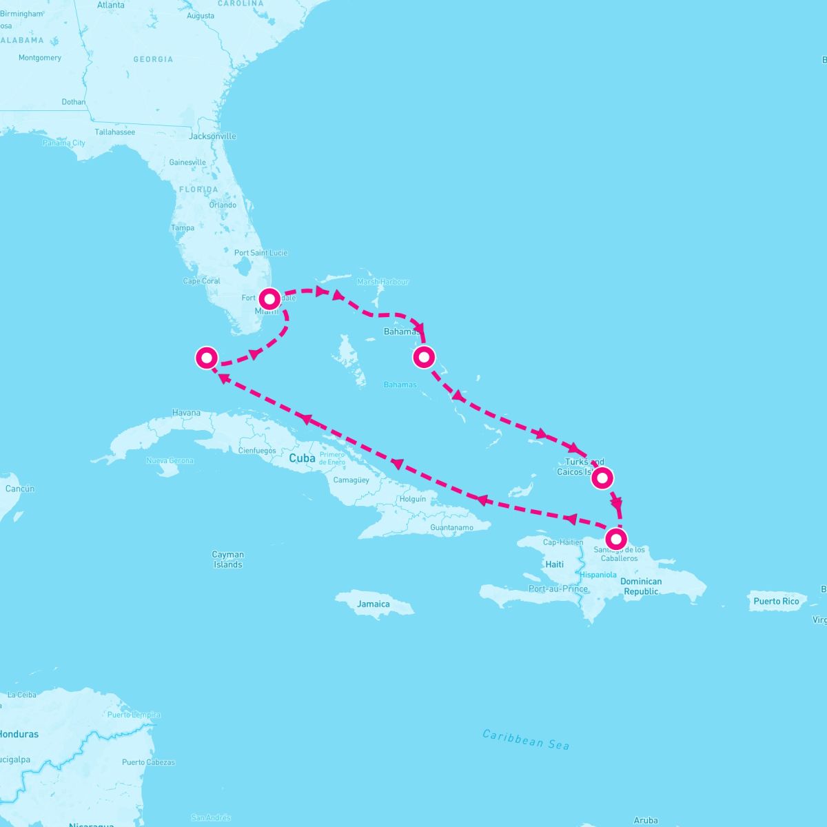 7 Night Tropical Caribbean Holiday (Ft. Lauderdale Roundtrip)