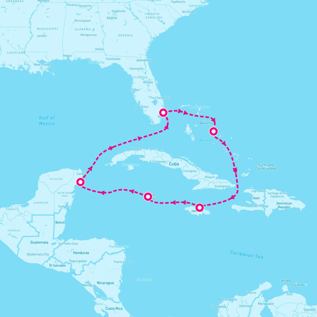 7 Night Western Caribbean: Mexico Holiday (Ft. Lauderdale Roundtrip)