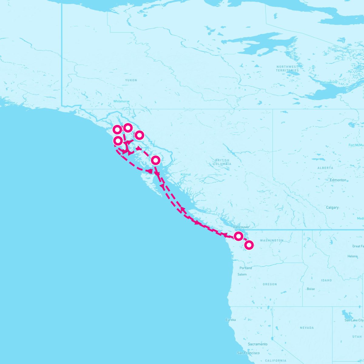 7 Night Alaska: Dawes Glacier Juneau & Ketchikan (Seattle Roundtrip)