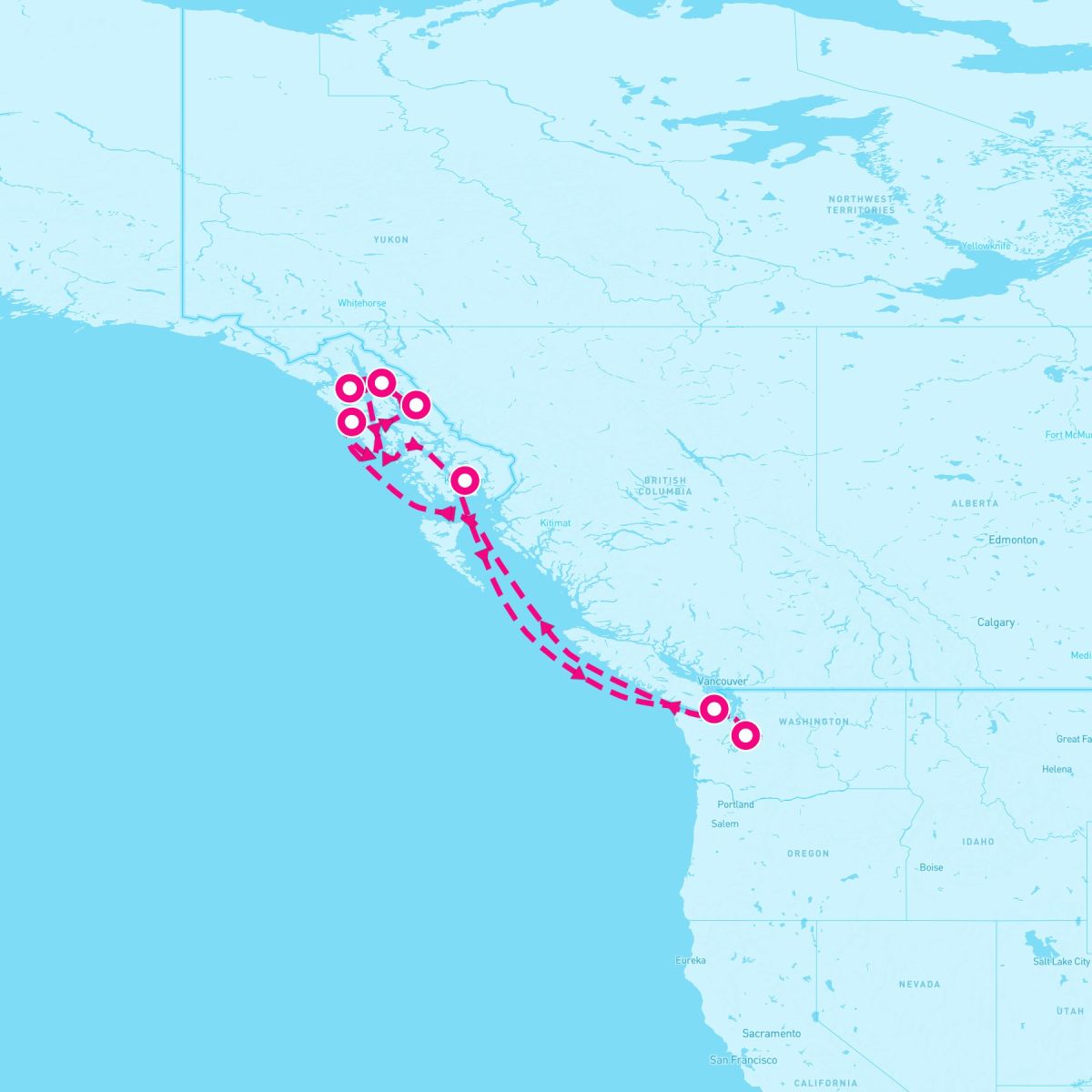 7 Night Alaska: Dawes Glacier Juneau & Ketchikan (Seattle Roundtrip)