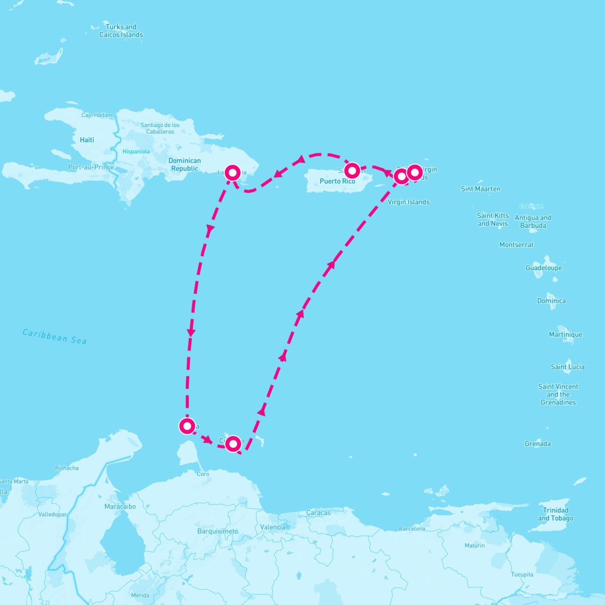 7 Night Caribbean: Curacao & Aruba (San Juan Roundtrip)